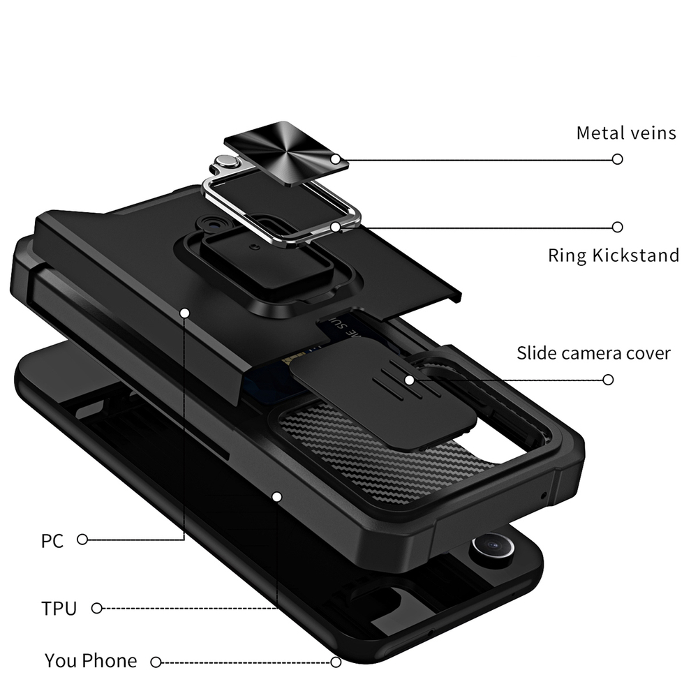 Противоударный чехол Сard Reader Case для Samsung Galaxy A54 5G