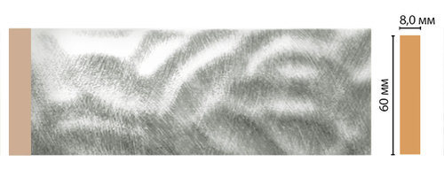 Молдинг DECOMASTER D040-375 ДМ(60*8*2400мм)