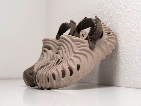 Тапки Crocs Pollex Clog x Salehe Bembury Beige