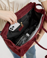 Сумка 555 15 бордовый