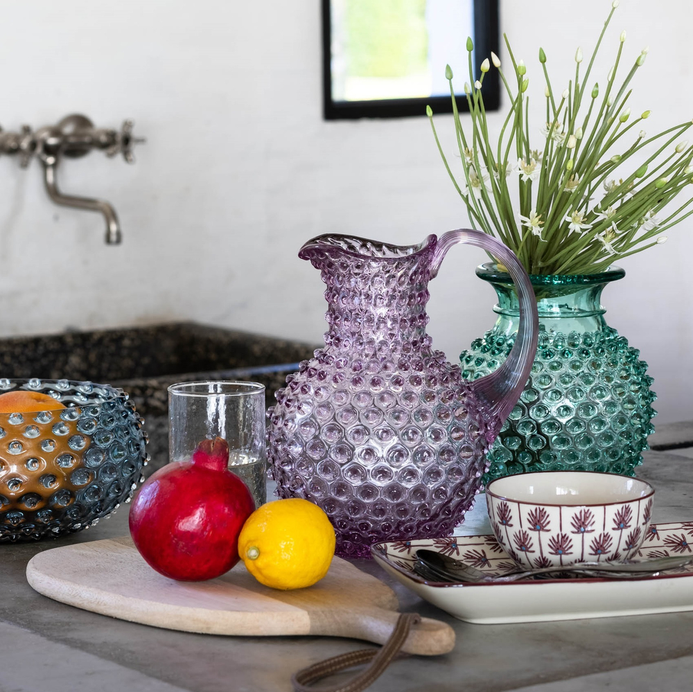 Кувшин 2 литра фиолетовый, 23 см 32943