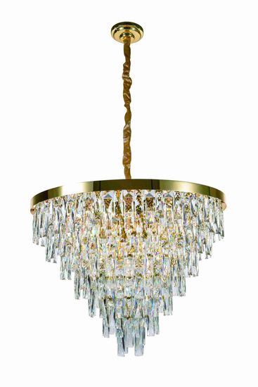 5729E/18A GOLD+CLEAR (1) Люстра (в 2-х коробках) NW