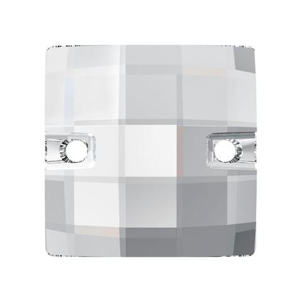 Стразы "Сваровски" Crystal 12 х 12 мм, кристалл  белые (crystal 001), 1 шт