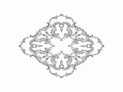 Розетка RODECOR 87036RC 1110*1110 мм