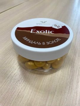 Счастье в шоколаде Премиум Миндаль золото, 150 гр