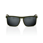 Спортивные очки 100% RENSHAW - Soft Tact Army Green - Black Mirror Lens