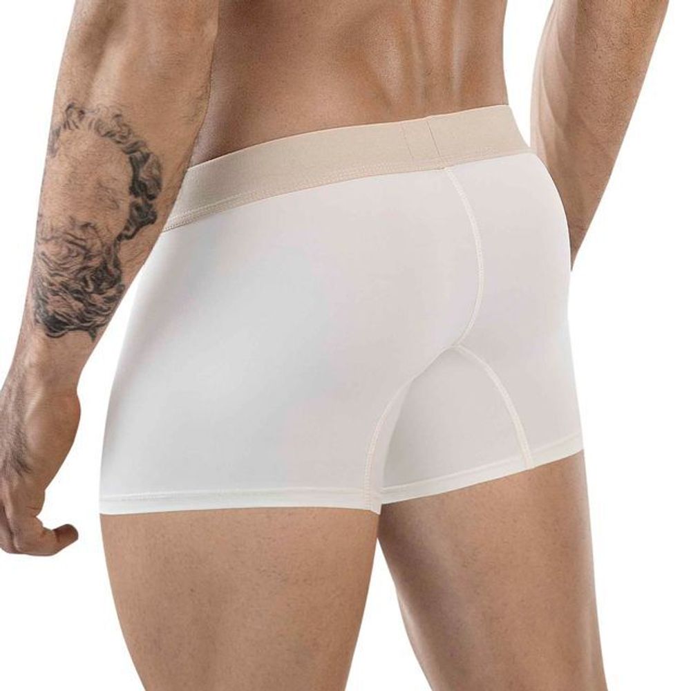 Мужские трусы боксеры бежевые Clever Moda AUDAZ TRUNKS 186902