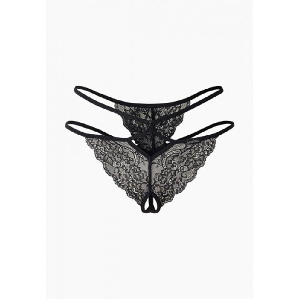 Пленительные трусики с доступом и высокой талией (Easy to love) (S/M (42-44))