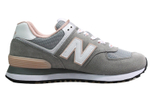 New Balance NB 574 retro dark gray non-slip lightweight low-top running shoes women's dark gray B wide