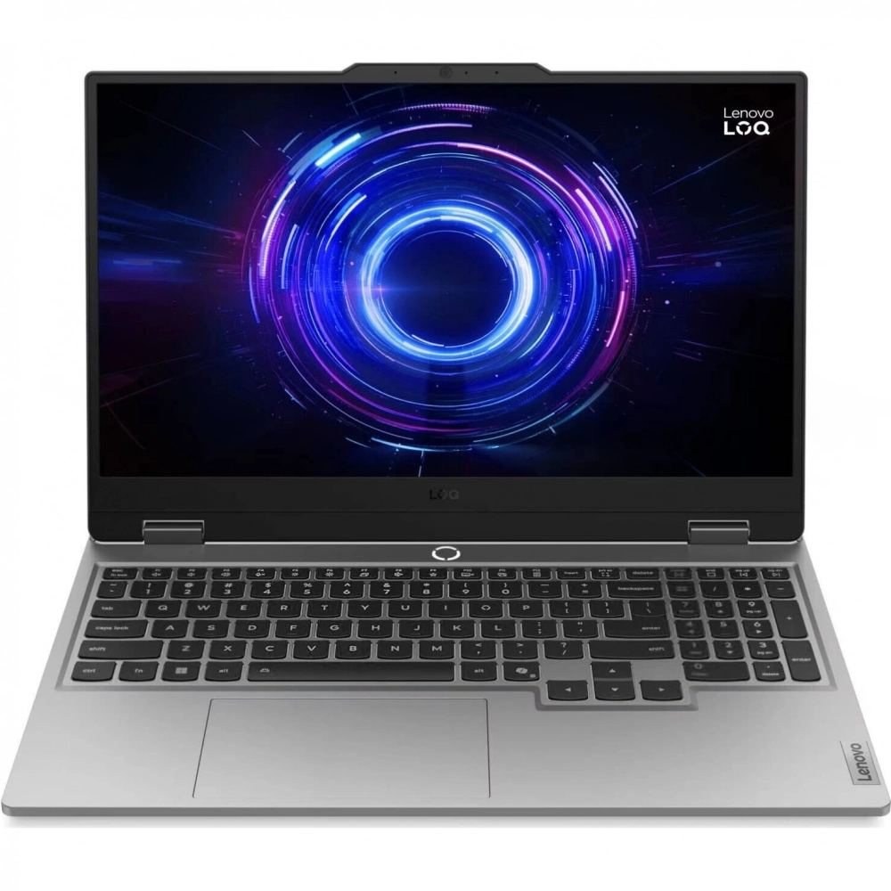 Ноутбук Lenovo LOQ 15IRX10 Core i7 14700HX 16Gb SSD512Gb NVIDIA GeForce RTX5050 8Gb 15.6" IPS FHD (1920x1080) без ОС grey WiFi BT Cam (83JE00YNPS)