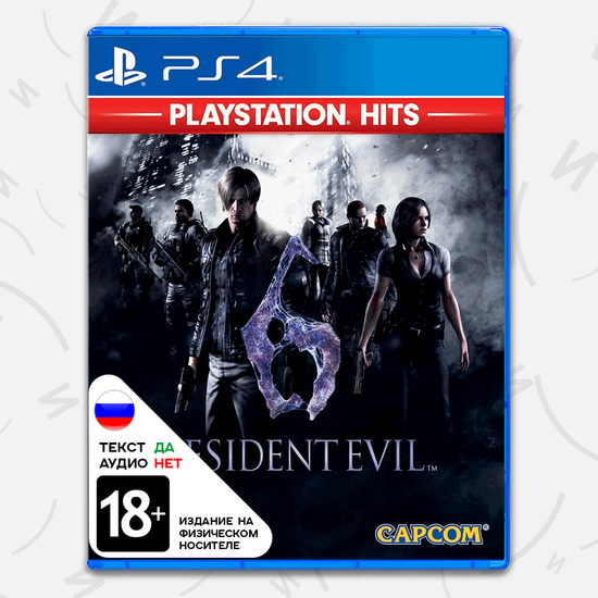Resident Evil 6 (Б/У) [PS4, русские субтитры]