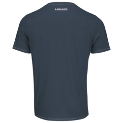 Футболка для мальчика теннисная Head Club Basic T-Shirt - navy