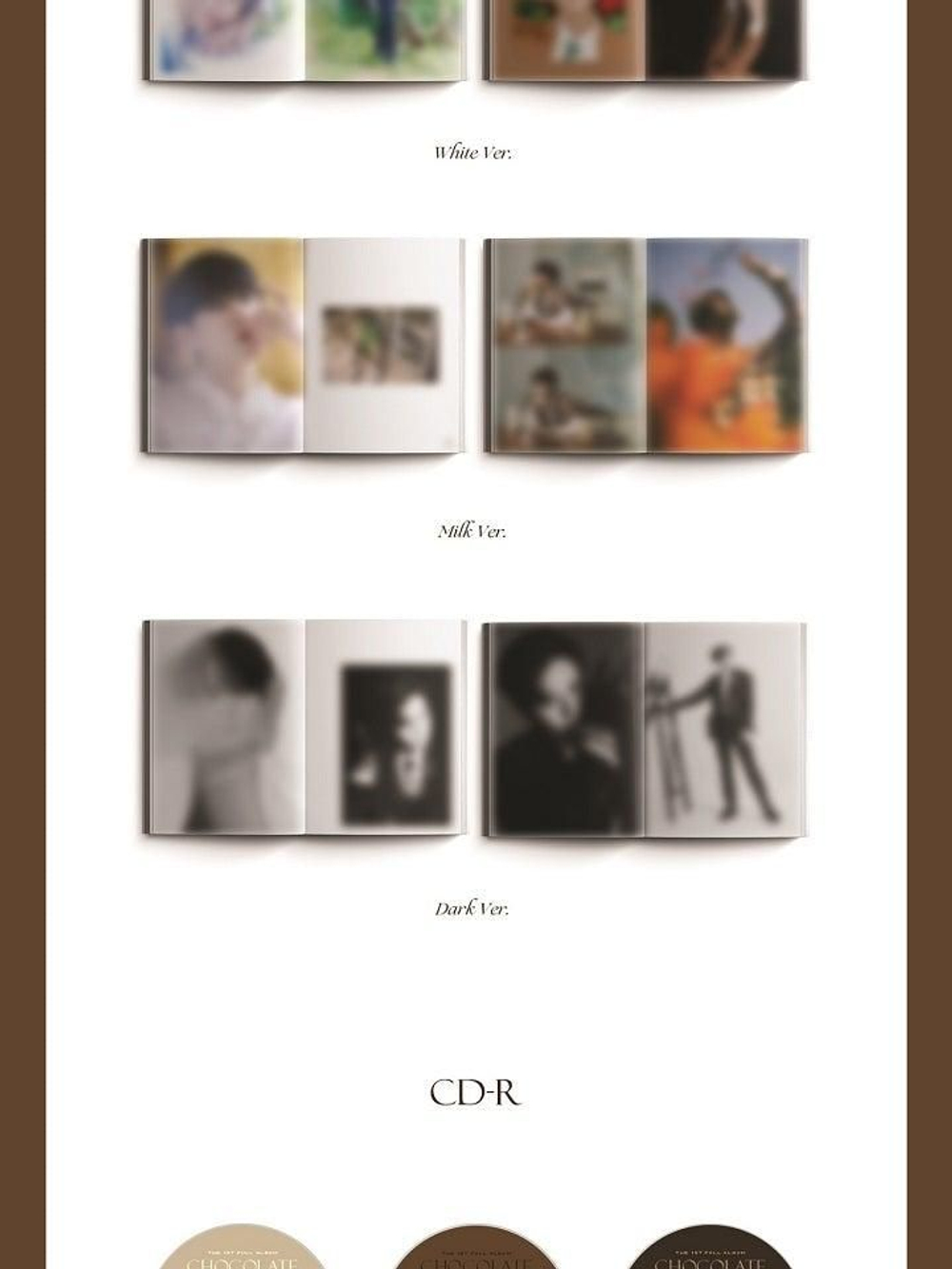 Альбом YANG YO SEOP - CHOCOLATE BOX 1st Album RANDOM Version