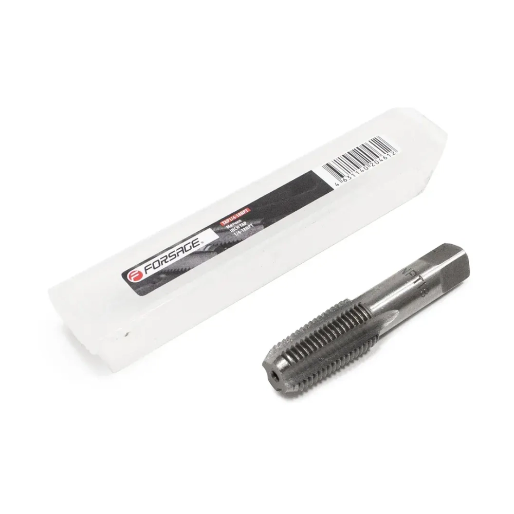 Метчик 1/4-18NPT (дюйм),в пластиковом футляре Forsage F-TAP1/4-18NPT