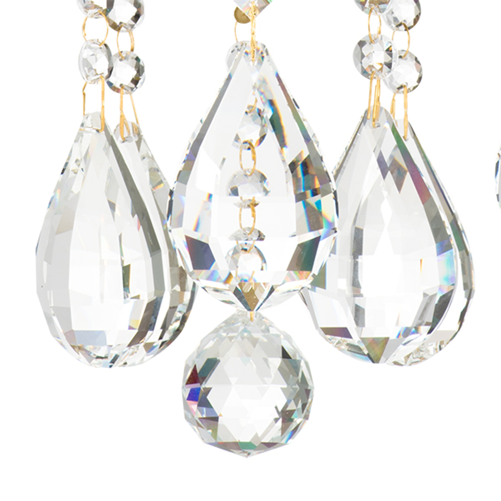 775623 Бра CHAMPA 2х60W E14 ЗОЛОТО