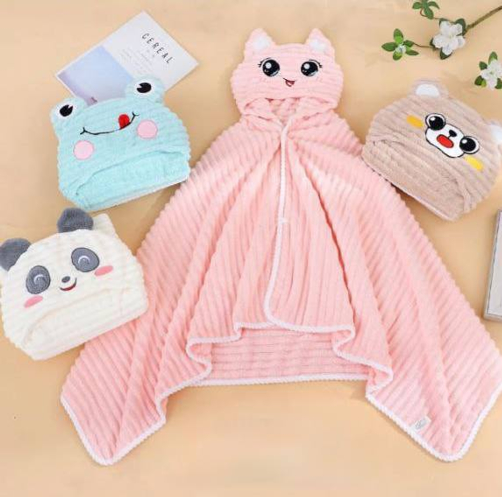 Пончо детское микрофибра (151)