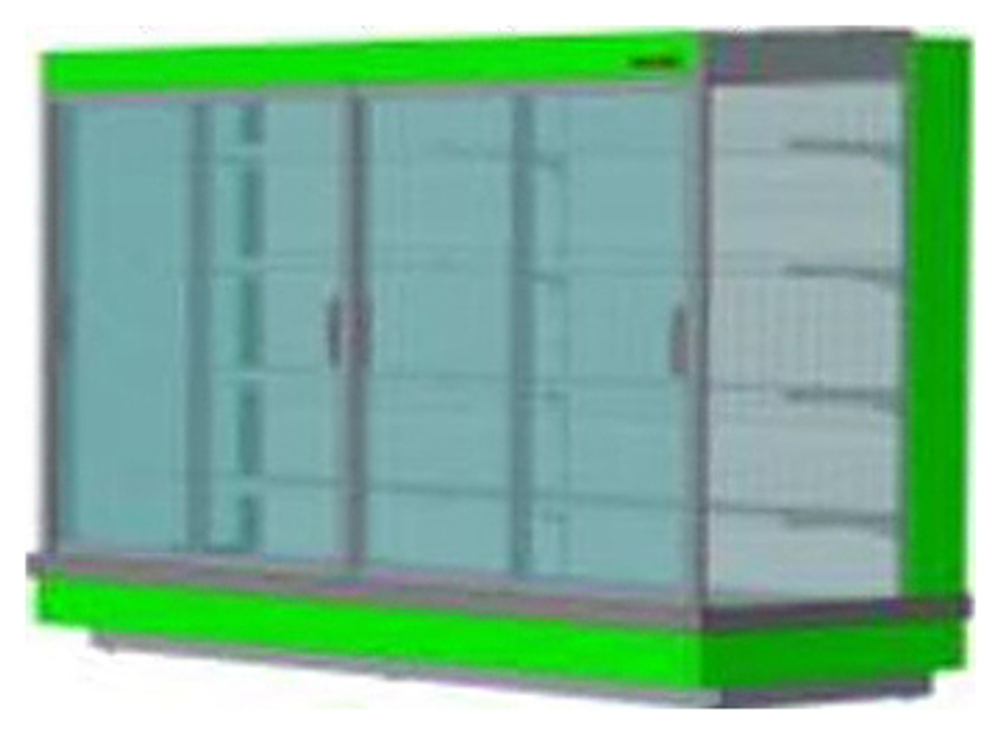 Горка холодильная ENTECO MASTER НЕМИГА П2 CUBE1 CUPE 250 ВС (выносной агрегат)