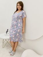 Халат Флэр Виотекс СЕРО-ГОЛУБОЙ