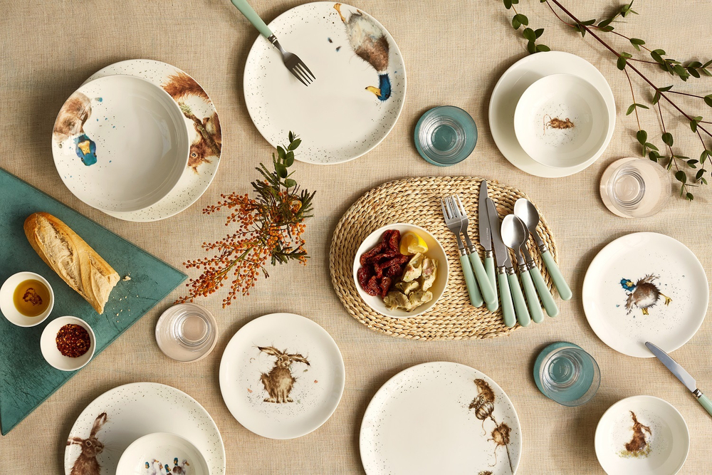 Royal Worcester - Wrendale Designs 27см Тарелка для мышей / артикул   WNOH4077-XB  / GTIN 749151683167