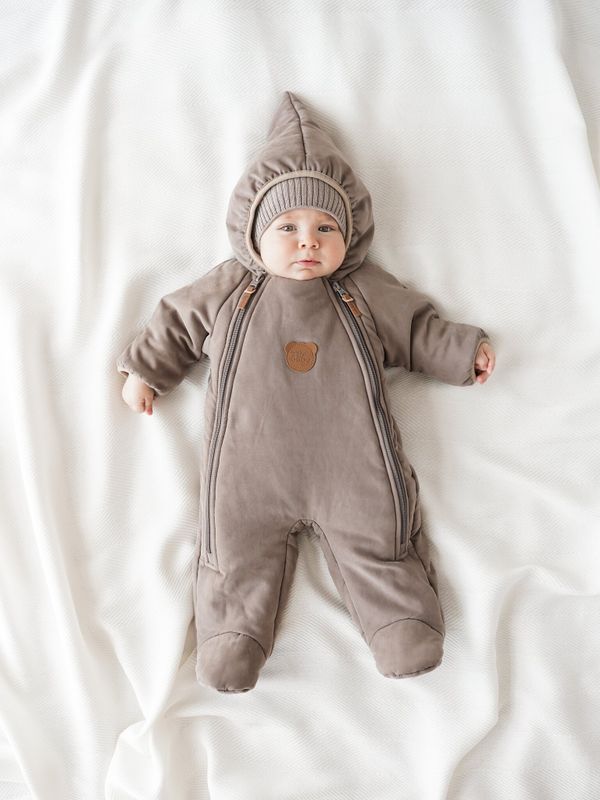 Комбинезон демисезонный с закрытой ножкой 