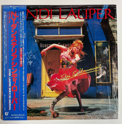 Винтажная виниловая пластинка LP Cyndi Lauper She Is So Unusual (Japan 1983) (Obi)