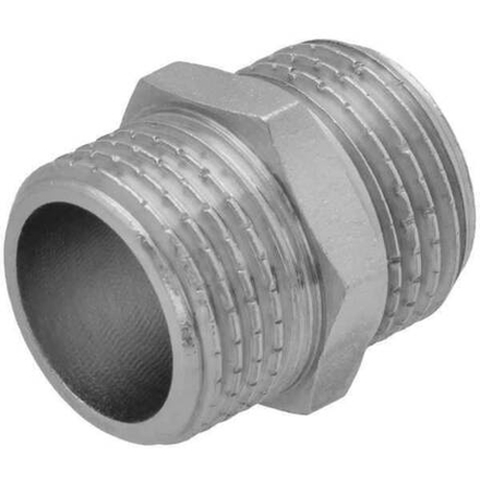 Ниппель латунный 1/2" под прокладку