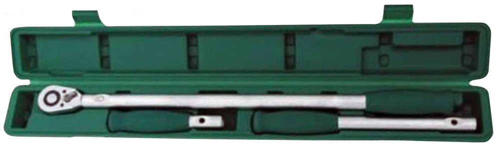R5434 Рукоятка трещоточная в наборе с удлинителями 1/2&quot;DR, 48 зубцов, 150-500 мм, 4 предмета