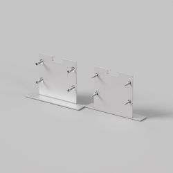 Комплект заглушек (для профиля 50×35) 2 шт., Maytoni ALM-5035T-S-EC 642034