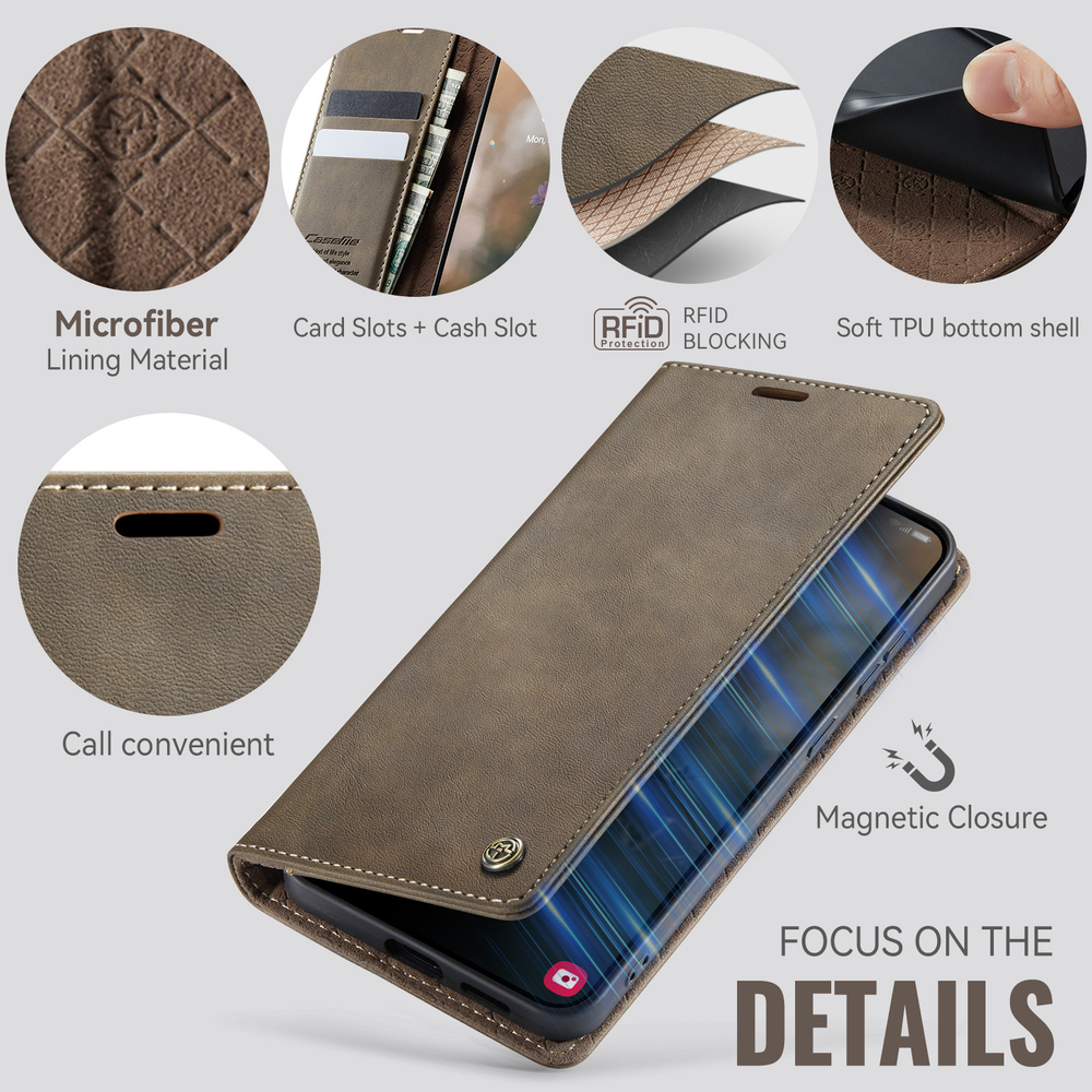 Чехол-книжка CaseMe RFiD Samsung Galaxy S24 FE