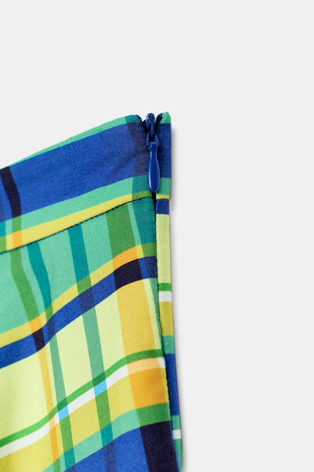 ZARA ЮБКА МИДИ В КЛЕТКУ — ZW COLLECTION, РАЗНОЦВЕТНЫЙ