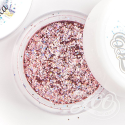 Zoo nail Глиттер голографический Магия Блеска 1247 розовый, 2гр