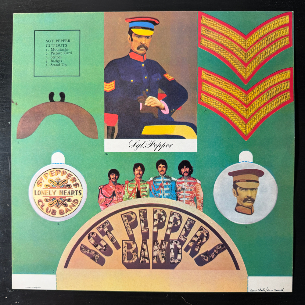 The Beatles - Sgt. Pepper's Lonely Hearts Club Band (Англия 1967г.)