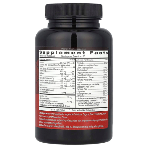 D'adamo, Polyvite® O, мультивитаминная добавка, 120 растительных капсул