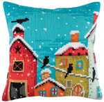 "Зимнее утро"-5350  подушка