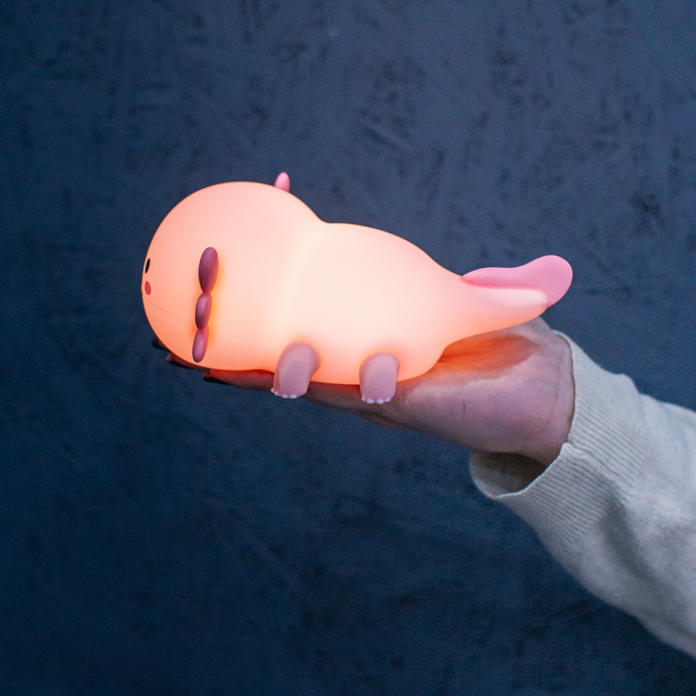 Светильник-ночник Аксолотль