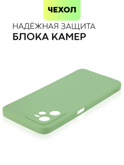Чехол BROSCORP для realme C35 оптом (арт. RM-C35-COLOURFUL-GREEN)