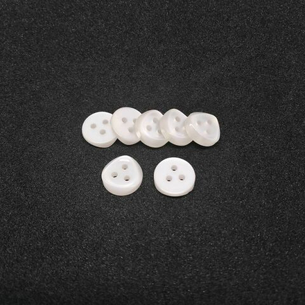 Т155  декор пришив.элемент, 10 мм, цв.белый