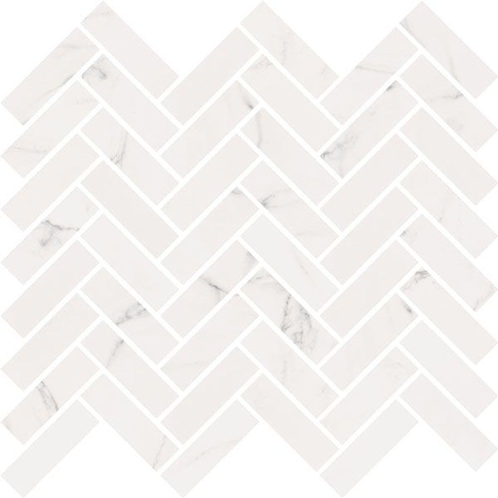 Мозаика SENSI MOS CHEVRON STATUARIO