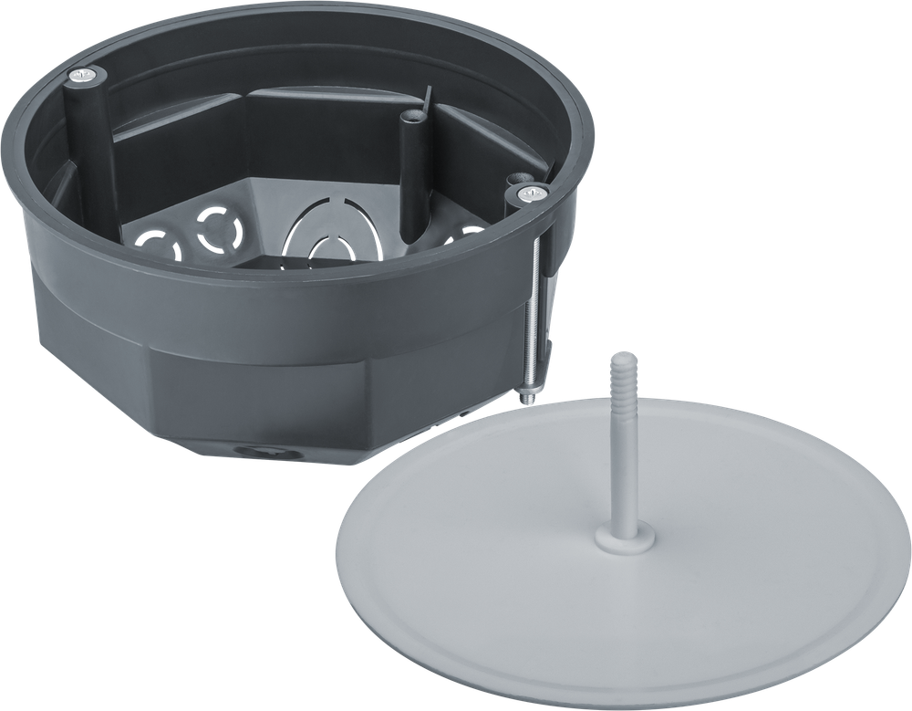 Коробка Navigator 93 764 NSS-DB-HW-103-50-BL распаячная скрыт.(мет.лапк,крышка)