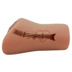 Реалистичный мастурбатор в виде вагины Elena темный