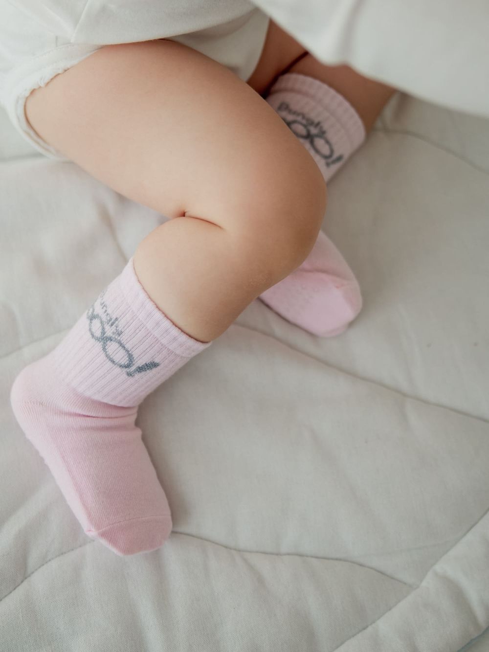 Комплект носков со стопперами "Нарцисс/Роза" 0+