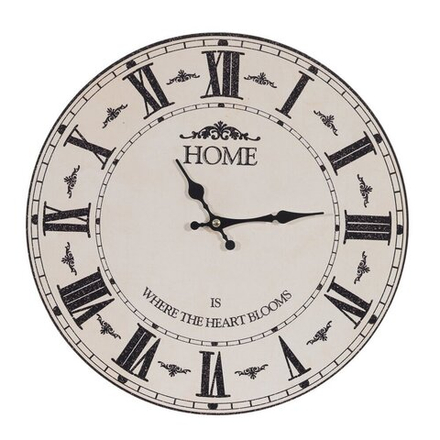 GAEM Часы настенные декоративные, L34 W4 H34 см, (1xАА не прилаг.)