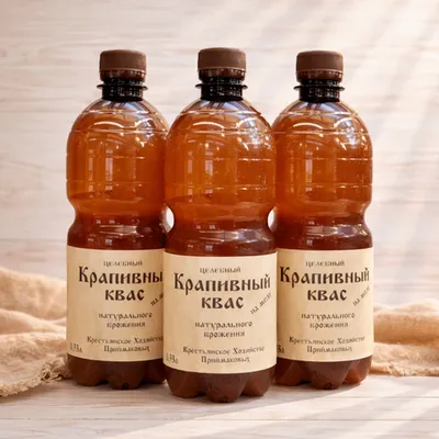 Фотография Квас Крапивный / 1 л купить в магазине Афлора