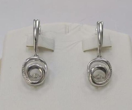 Серьги из золота с бриллиантами