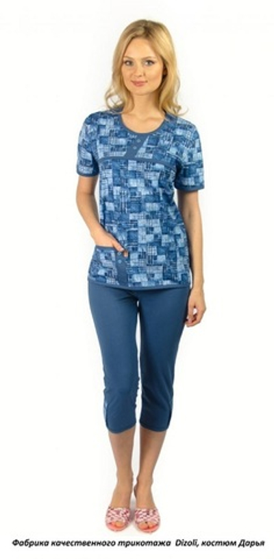 Пижама женская "Дарья К.П" бриджи (17)