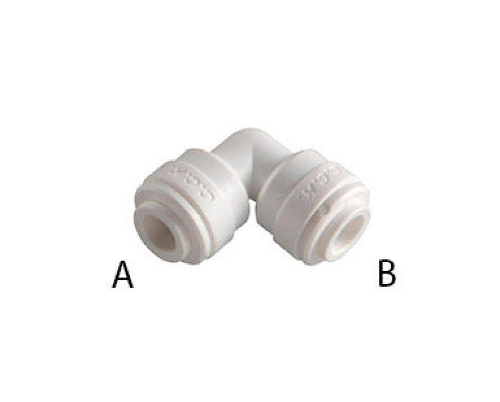 Фитинг угловой 1/4"-1/4" (трубка-трубка) 4 UE 4