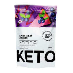Keto Line Кето-Коктейль "Черничный чизкейк" 15 порций
