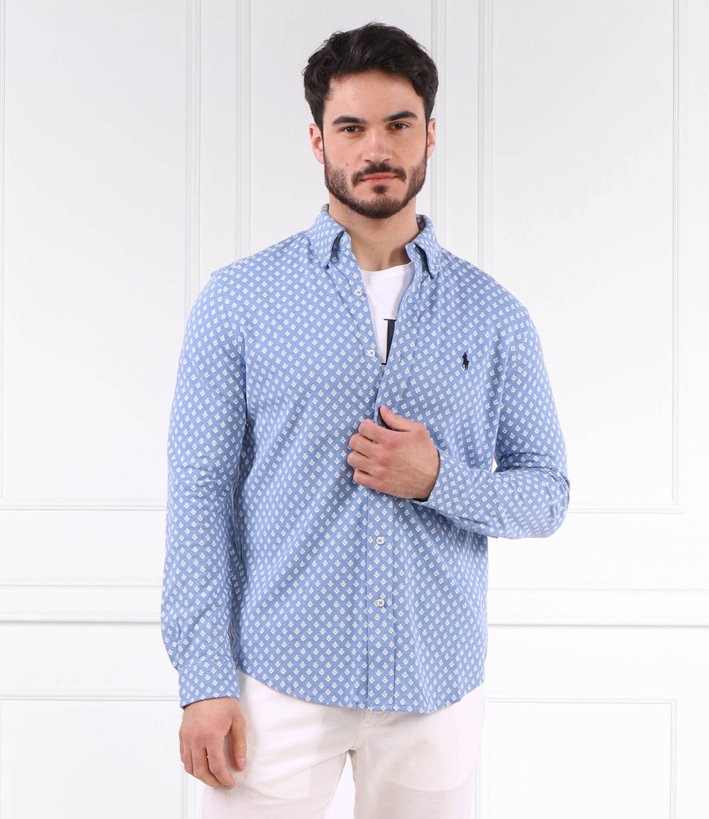 Рубашка POLO RALPH LAUREN - голубой(710900518)