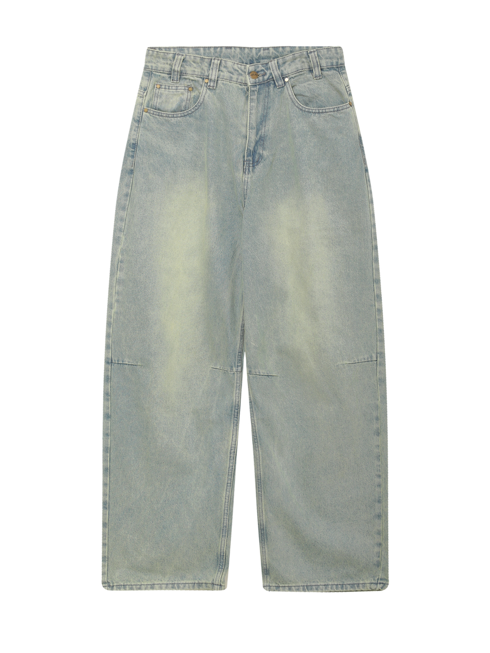 Джинсы (Wide Fit) Wide Cut Denim Jeans