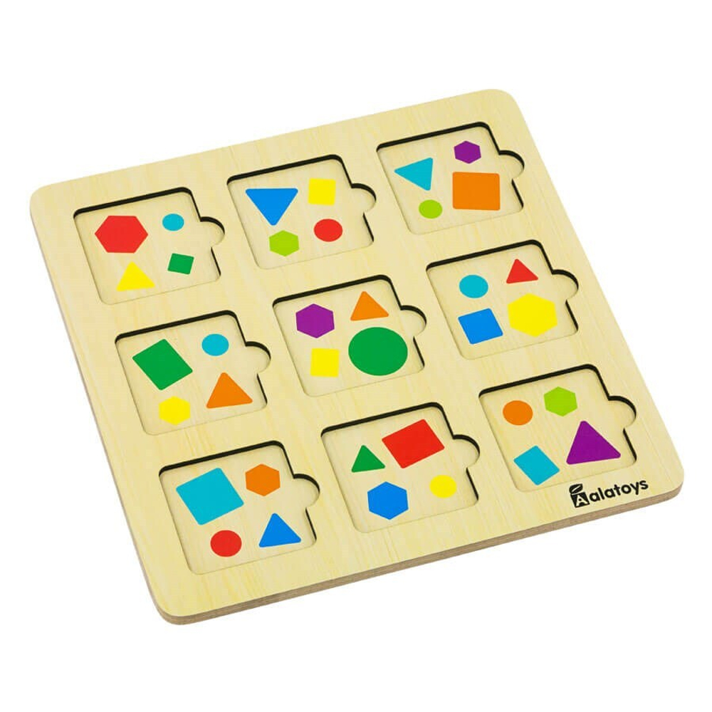 Мемори, развивающая игрушка для детей, обучающая игра из дерева